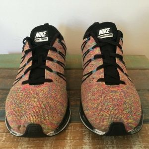 NIKE FLYKNIT TRAINER+ MULTICOLOR VOLT Mens 8.5